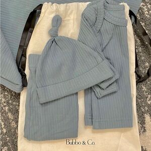 Bubbo & Co Outfit, Hat, and Blanket